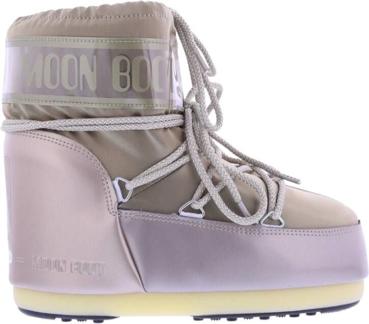 MOON BOOT Snowboots Dames Icon Low Glance Maat: 42 44 Materiaal: Textiel Kleur: Taupe - Foto 13