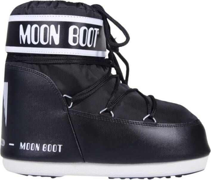 moon boot Icon Lage Nylon Laarzen Black Dames