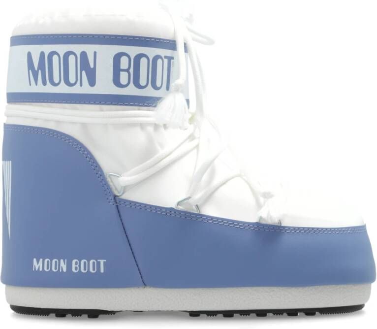 moon boot Icon Low Nylon Sneeuwlaarzen Blue Dames
