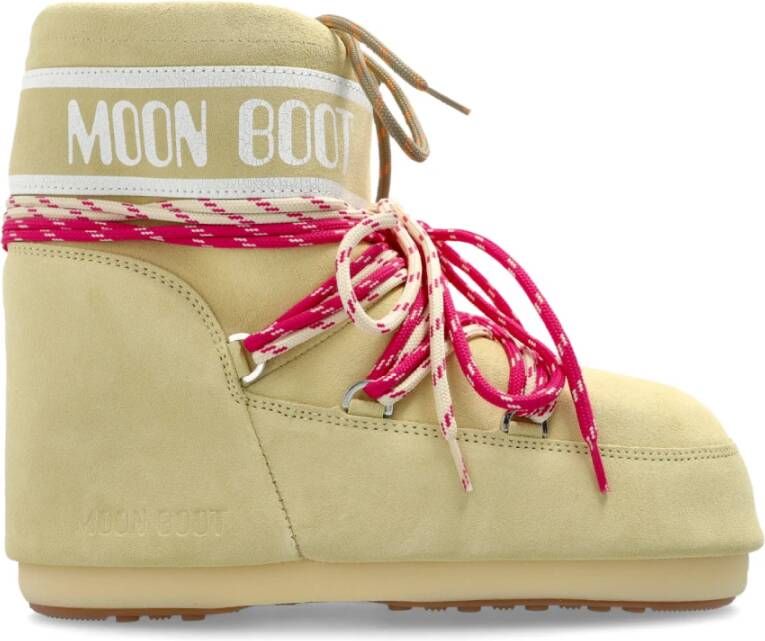 Moon Boot Icon Low Suede sneeuwlaarzen
