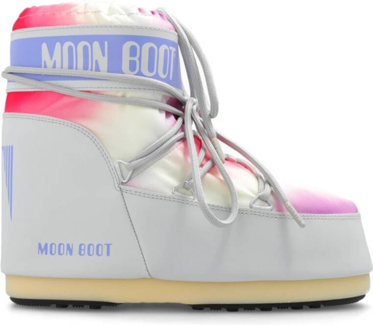 MOON BOOT Snowboots Dames Icon Low Tie Dye Maat: 39 Materiaal: Textiel Kleur: Multi - Foto 2