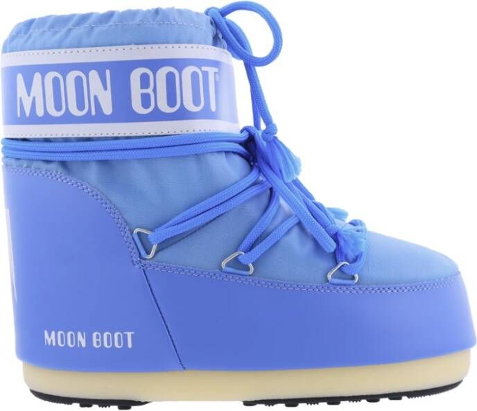 Moon Boot Laarzen Blauw Polyamide Nylon Icon low nylon snow boots blauw