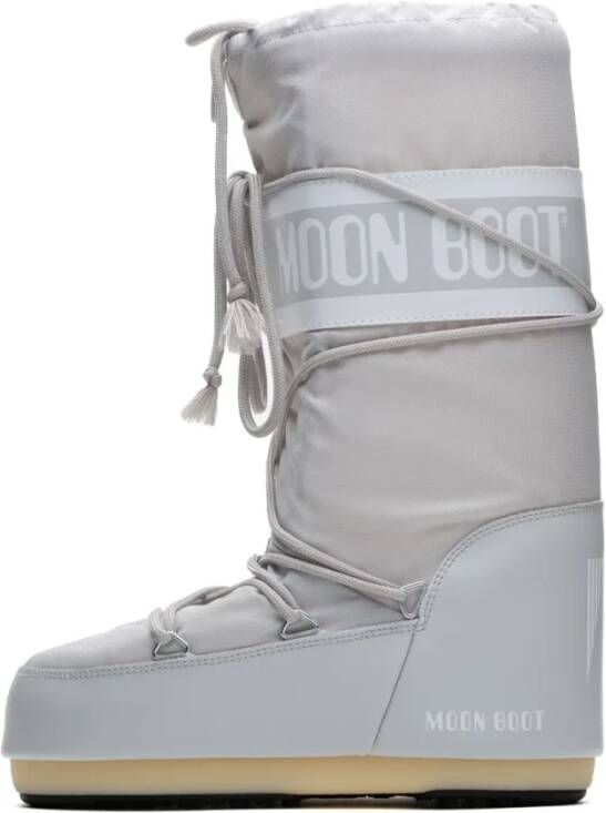 moon boot Icon Nylon Winterlaarzen Gray Dames