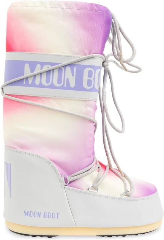 moon boot Icon Tie Dye sneeuwlaarzen Multicolor Dames