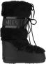 Moon boot Zwarte Instaplaarzen met Nepbont en Verstelbaar Trekkoord Black Dames - Thumbnail 2
