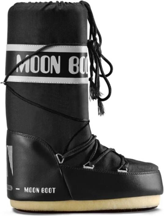 Moon boot Ikon Nylon Laarzen Black Dames