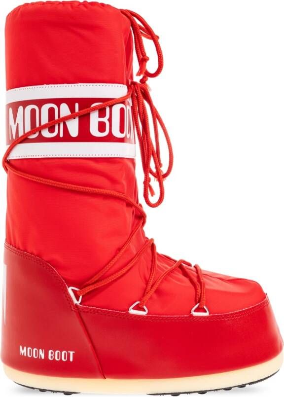 moon boot Ikon sneeuwlaarzen Red Heren