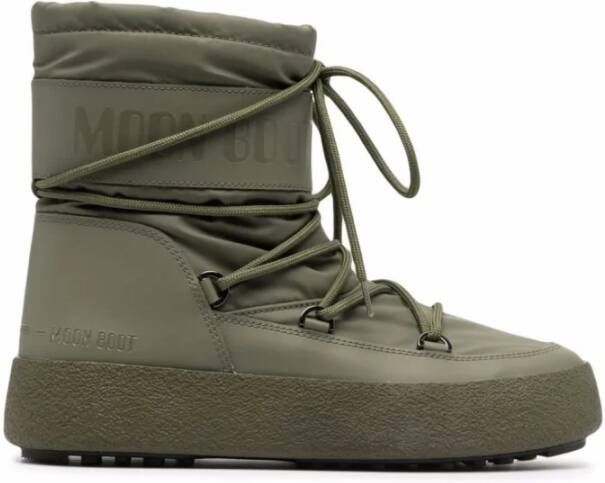 moon boot Khaki Tube Rubberlaarzen Green Heren
