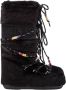 Moon boot Kunstfell-Perlen Crème Winterlaarzen Black Dames - Thumbnail 1