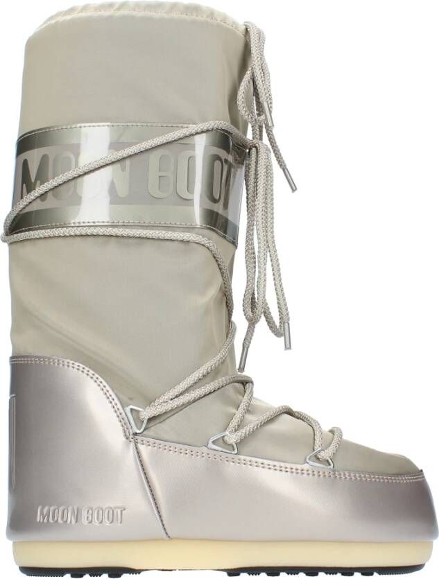 MOON BOOT Snowboots Dames Icon Glance Maat: 42 44 Materiaal: Textiel Kleur: Zilver - Foto 6