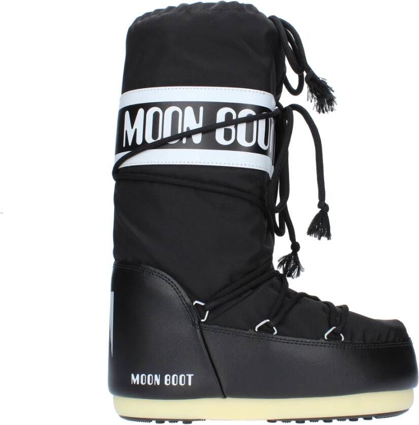 MOON BOOT Snowboots Dames Mb Icon Nylon Maat: 39 41 Materiaal: Textiel Kleur: Zwart - Foto 5