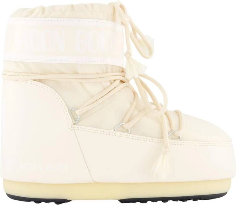 Moon Boot Icon Low Nylon Laarzen Beige Man Vrouw - Foto 3