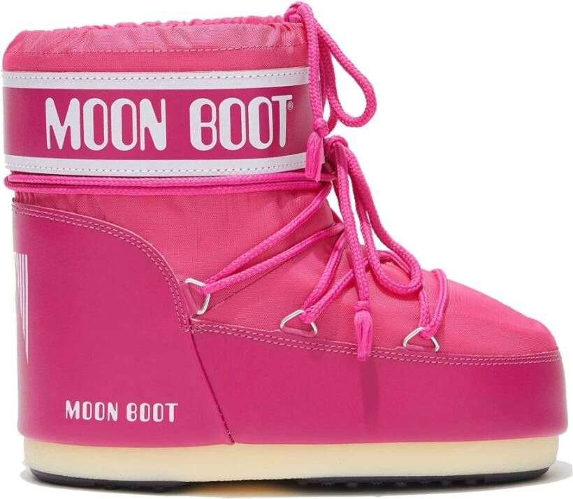 Moon Boot Lage Nylon Iconische Stijl Sneakers