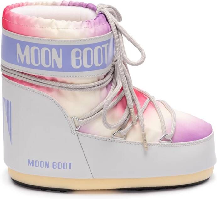 MOON BOOT Snowboots Dames Icon Low Tie Dye Maat: 39 Materiaal: Textiel Kleur: Multi - Foto 5