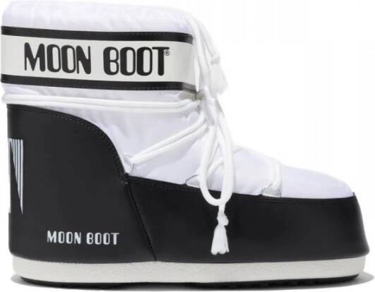 Moon boot Low Nylon Icon Boot Wit White Dames