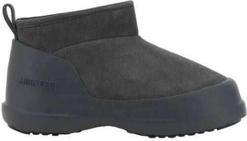 Moon Boot Laarzen Anthraciet Mn Luna Low Boot Suede Boots Anthraciet 80d2480040