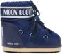 Moon Boot Marineblauw Logo Print Veterschoenen - Thumbnail 1