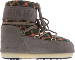 Moon boot Mars Tartan Snow Boots Bruin Dames