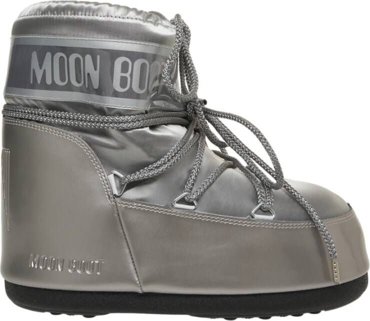 Moon Boot Metallic Enkellaarzen voor vrouwen