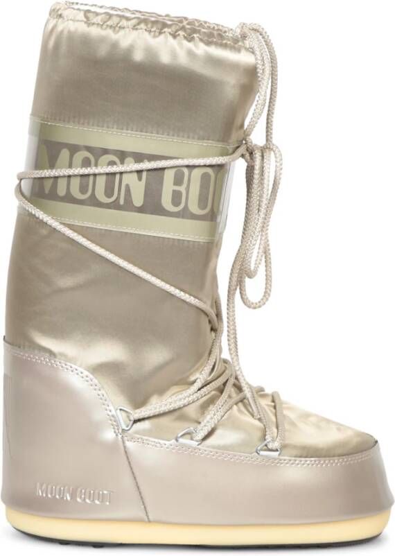 MOON BOOT Snowboots Dames Icon Glance Maat: 42 44 Materiaal: Textiel Kleur: Zilver - Foto 9