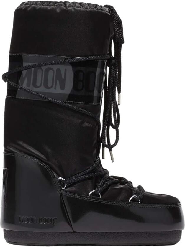 Moon Boot Black Icon Glance Winterlaarzen