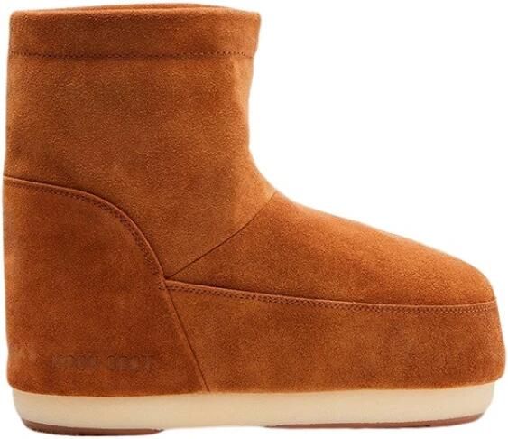Moon boot Lage Veterschoenen Bruin Brown Dames
