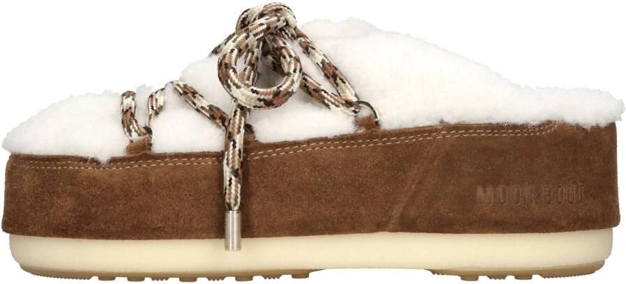 Moon boot Multicolor Shearling Sandalen voor Vrouwen Meerkleurig Dames