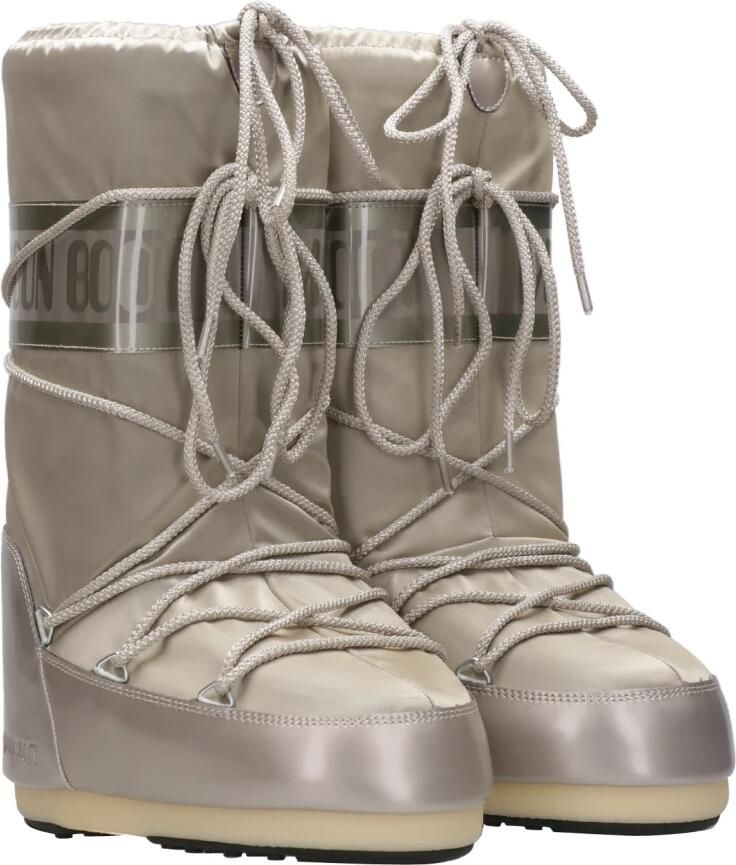 MOON BOOT Snowboots Dames Icon Glance Textiel Zilver - Foto 6