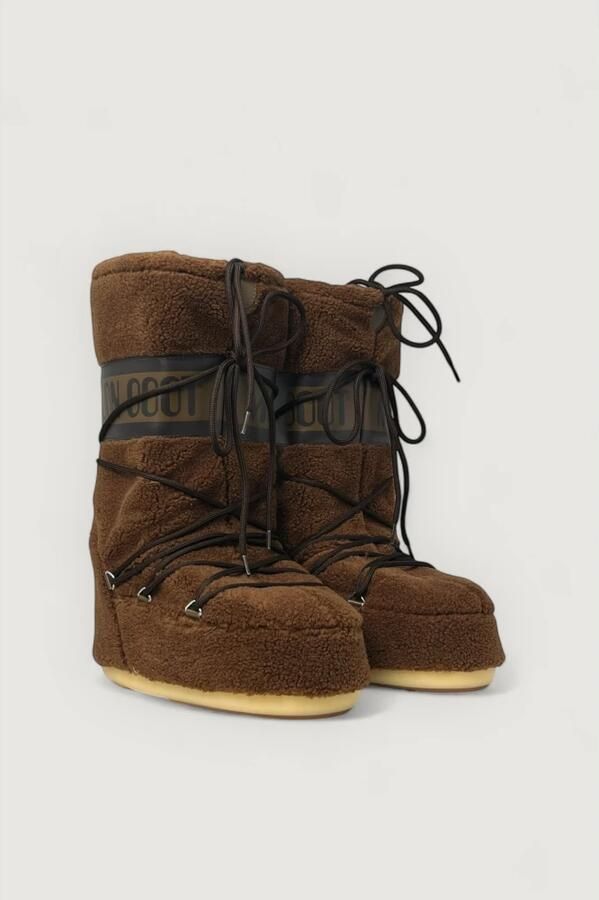 Moon Boot Bruine Fleece Winterlaarzen - Foto 2