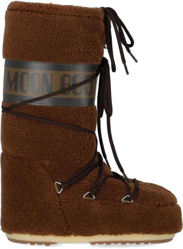 Moon Boot Laarzen Bruin Mb Icon Fleece Boots Bruin 80d1403080 - Foto 8