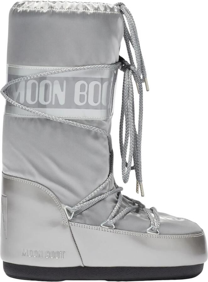 MOON BOOT Snowboots Dames Icon Glance Maat: 35 38 Materiaal: Textiel Kleur: Zilver - Foto 8