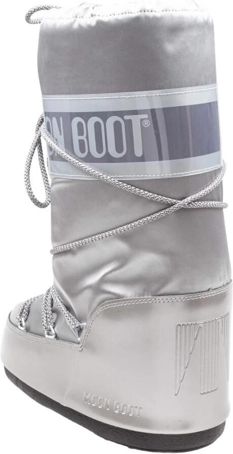 Moon boot Zilveren Winterlaarzen Stijlvol Nylon Gray Dames - Foto 10