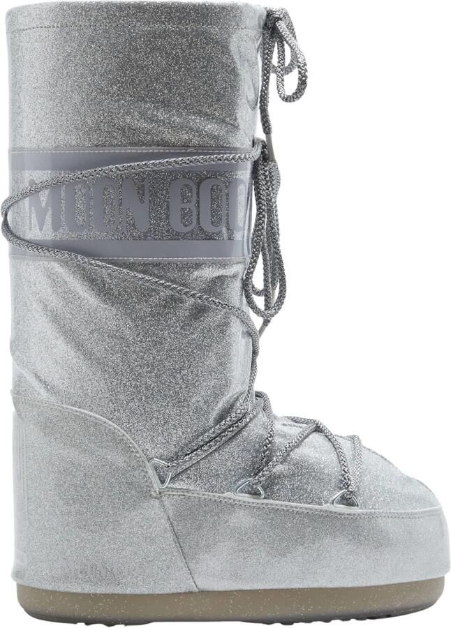 Moon Boot Snowboot Women Icon Glitter Silver - Foto 2