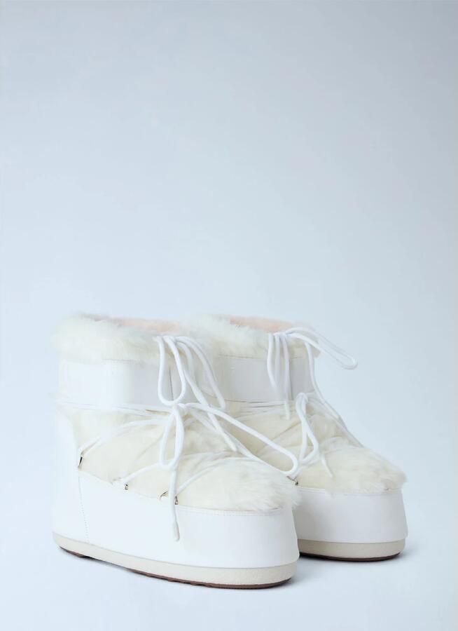 Moon Boot Laarzen Wit Mb Icon Low Faux Fur Boots Wit 80d1409390 - Foto 11