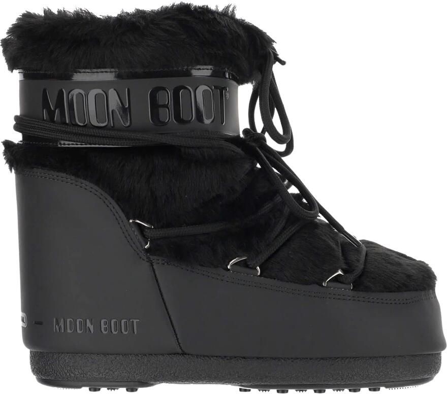 Moon Boot Icon Lage Laarsjes met Faux Fur