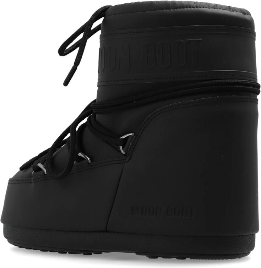 MOON BOOT Snowboots Icon Low Rubber Rubber Zwart - Foto 10