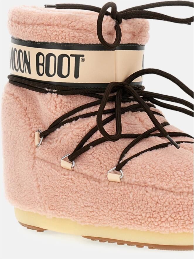 MOON BOOT Snowboots Dames Icon Low Fleece Maat: 39 41 Materiaal: Faux Fur Kleur: Roze - Foto 10