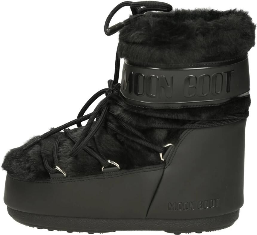 MOON BOOT Snowboots Dames Icon Low Faux Fur Maat: 42 44 Materiaal: Faux Fur Kleur: Zwart - Foto 8