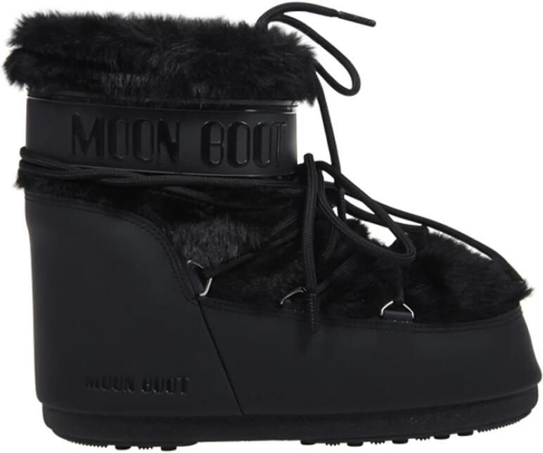 MOON BOOT Snowboots Dames Icon Low Faux Fur Maat: 42 44 Materiaal: Faux Fur Kleur: Zwart - Foto 13
