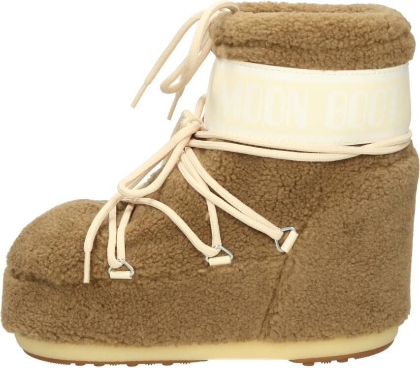 Moon Boot Laarzen Camel Mb Icon Low Fleece Boots Camel 80d1409700 - Foto 6