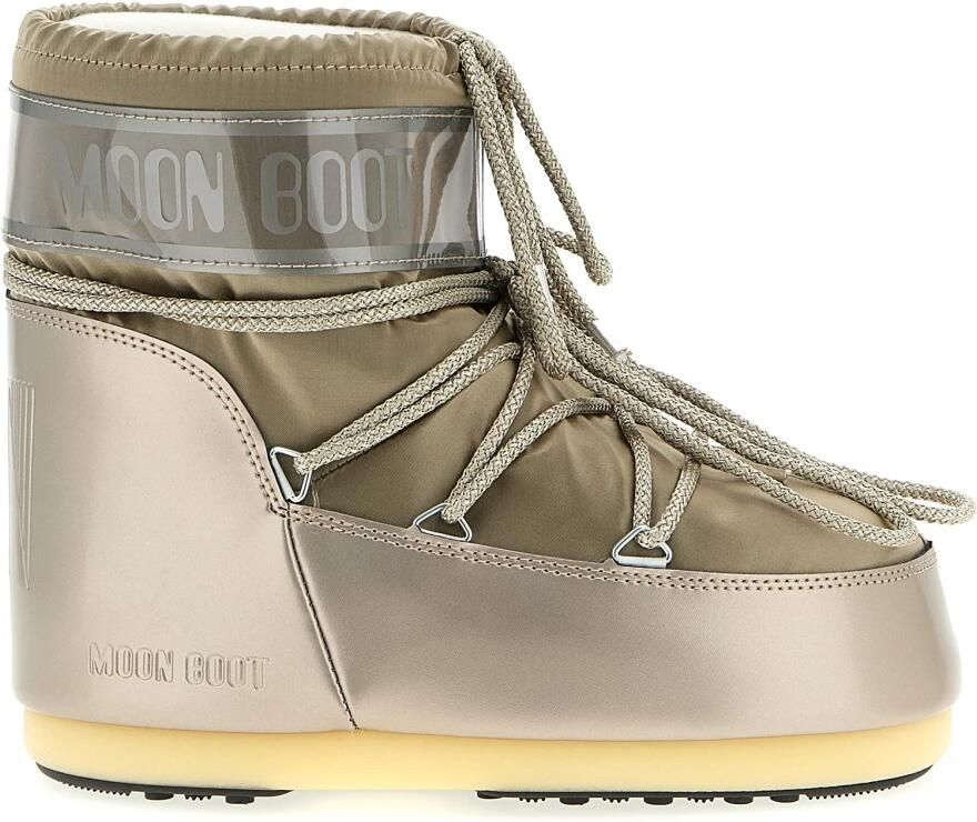 Moon Boot Enkellaarsjes Dames Outdoor Snowboots Damesschoenen Nylon 14093500 Goud - Foto 4