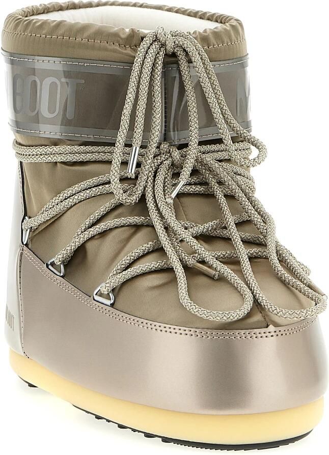 Moon Boot Enkellaarsjes Dames Outdoor Snowboots Damesschoenen Nylon 14093500 Goud - Foto 11