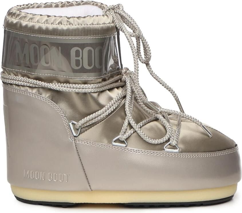 Moon Boot Enkellaarsjes Dames Outdoor Snowboots Damesschoenen Nylon 14093500 Goud - Foto 7