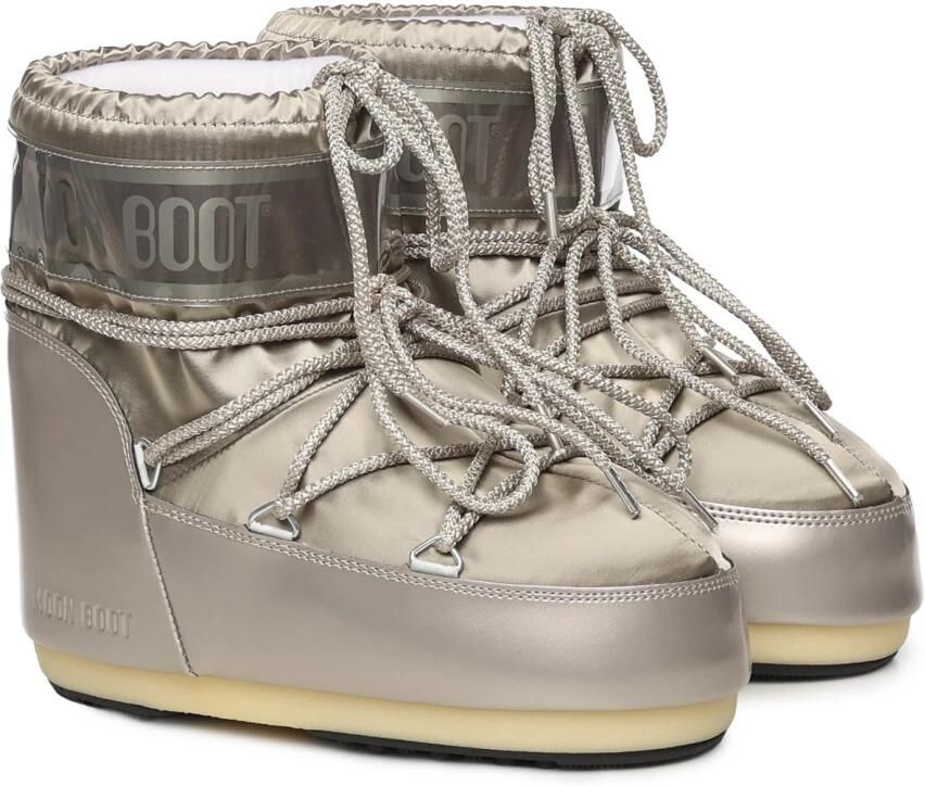 Moon Boot Enkellaarsjes Dames Outdoor Snowboots Damesschoenen Nylon 14093500 Goud - Foto 9