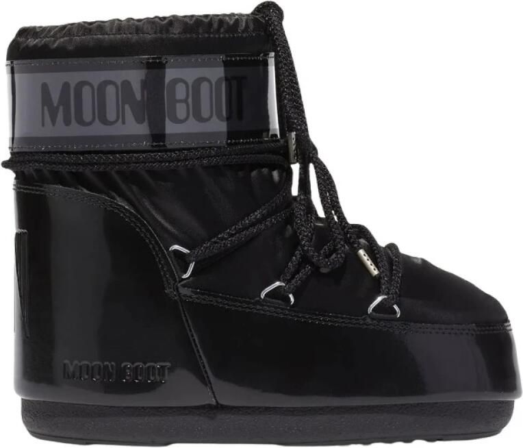 Moon Boot Icon Low Glance Satin Laarzen