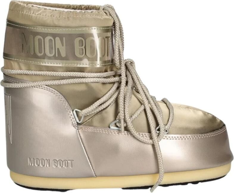 Moon Boot Enkellaarsjes Dames Outdoor Snowboots Damesschoenen Nylon 14093500 Goud - Foto 18