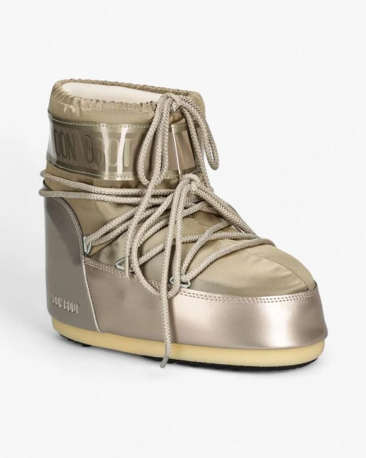 Moon Boot Enkellaarsjes Dames Outdoor Snowboots Damesschoenen Nylon 14093500 Goud - Foto 5