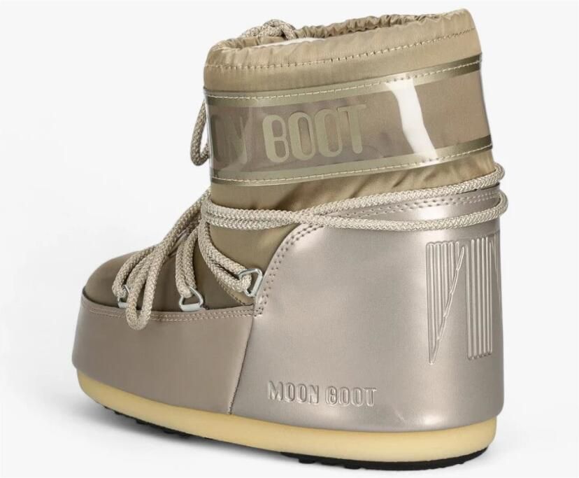 Moon Boot Enkellaarsjes Dames Outdoor Snowboots Damesschoenen Nylon 14093500 Goud - Foto 12