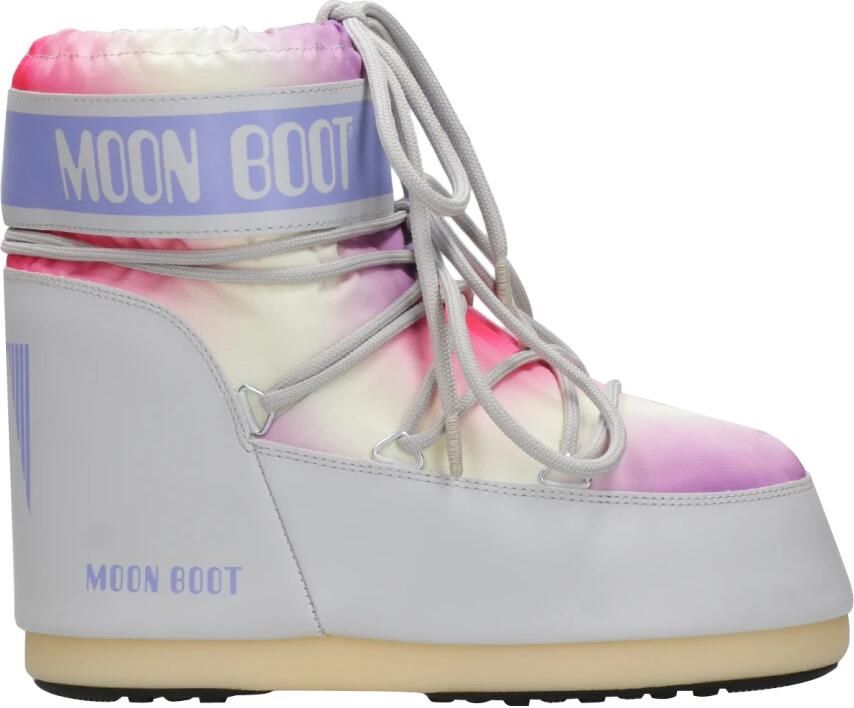MOON BOOT Snowboots Dames Icon Low Tie Dye Textiel Multi