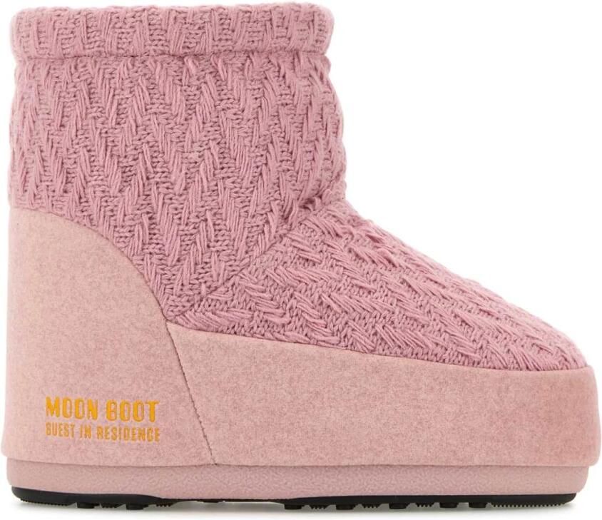 Moon Boot Icon Low No Lace Knit Boots